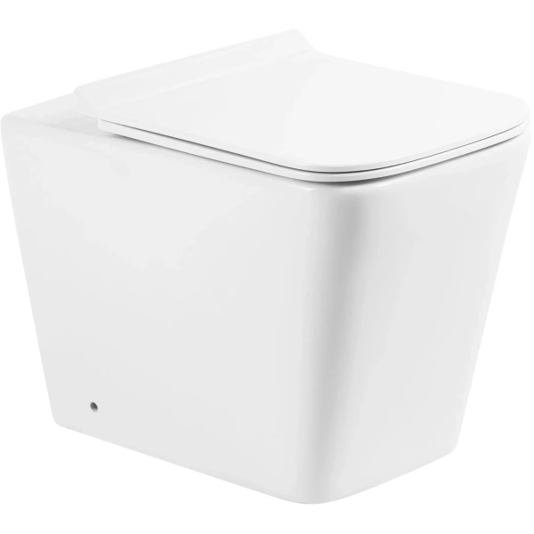 Приставной безободковый унитаз BelBagno Ardente-R BB003CBR