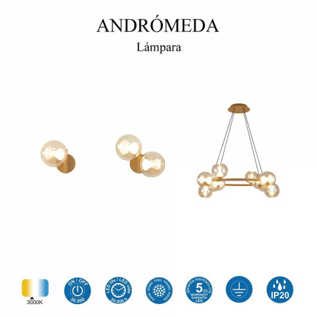 Бра Mantra Andromeda 9553