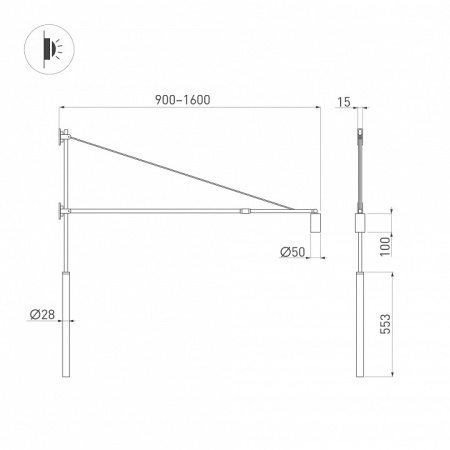 Бра Arlight KANEL 059601