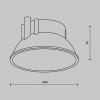 Рамка встраиваемая для светильника Maytoni Technical  Ring8-10W-RD-B