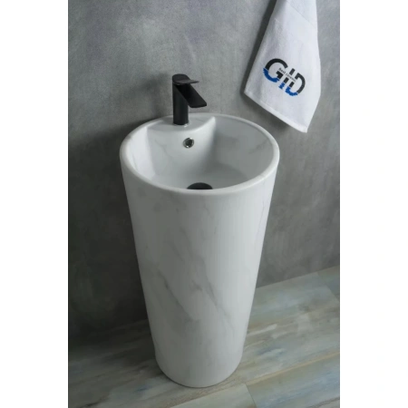 Раковина напольная 40x40 см GID Nb131ws
