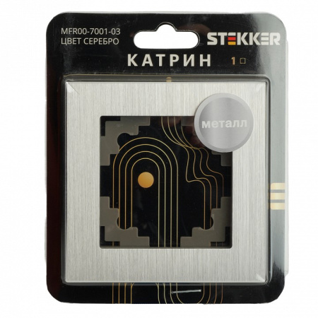 Рамка на 1 пост Stekker Катрин 50011