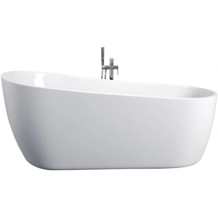 Акриловая ванна Ceruttispa Viva CT9127 170x75 см, отдельностоящая, белый