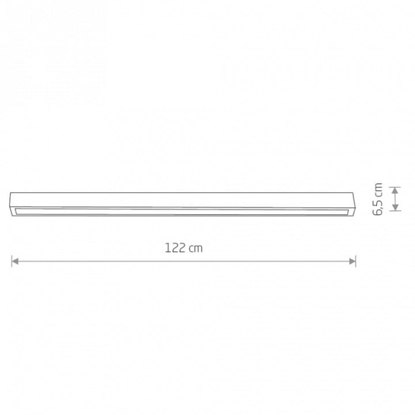 Накладной светильник Nowodvorski Straight Ceiling Led L 7600