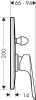 Смеситель для ванны hansgrohe Logis E 71408000