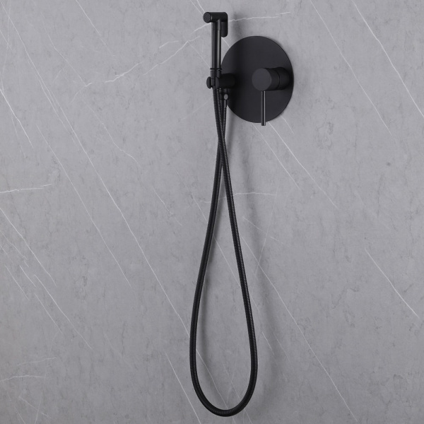Смеситель для душа Abber Emotion AF8826B черный