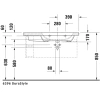Раковина 100x48 см Duravit DuraStyle 2326100000
