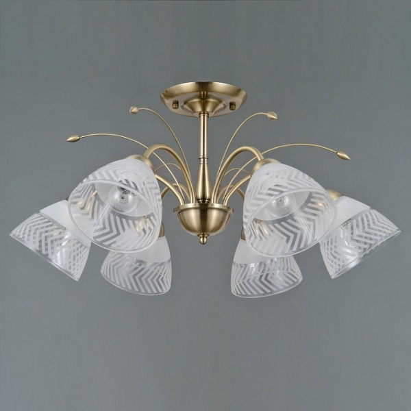 Люстра на штанге ILLUMICO AREZZO IL0594-6CSQ-25 AB AREZZO