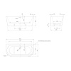 Ванна акриловая Knief Wall 165 0100-255