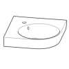 Раковина 32x32 см Geberit Renova Compact 276132000
