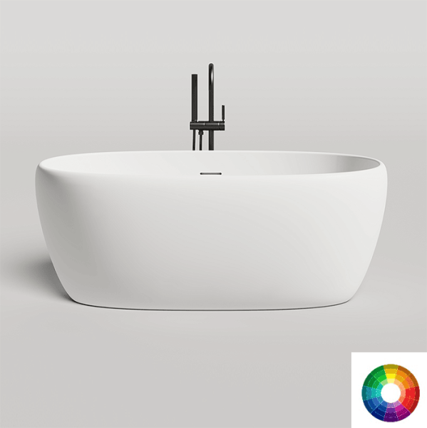 Ванна из искусственного камня Salini Luce 150x75 100122MF RAL матовый