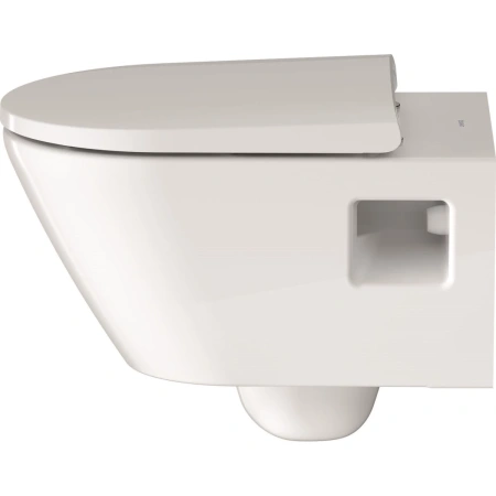 Унитаз подвесной Duravit D-Neo 2578090000 безободковый, альпийский белый