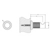 Крючок Gessi Inciso 58521#031