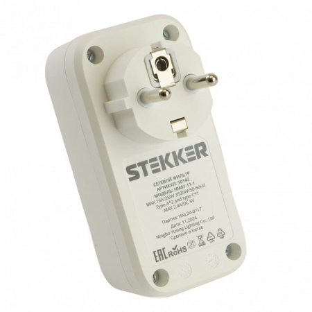 Сетевой фильтр Stekker Nova 50142