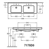 Раковина Villeroy&Boch Subway 2.0 7175D001