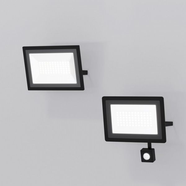 Настенно-потолочный прожектор Maytoni Outdoor Поток FL001-L50B4K
