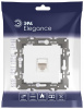 Розетка Ethernet RJ-45 без рамки Эра Эра Elegance 14-3107-01