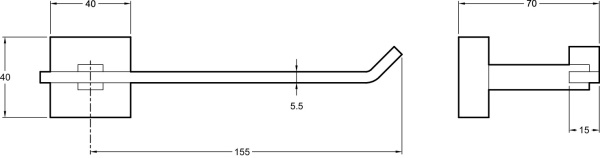 Держатель для туалетной бумаги Jacob Delafon EO E77870-CP