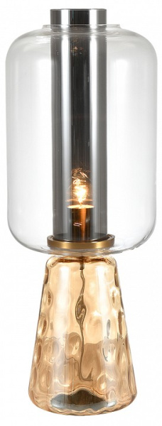 Настольная лампа декоративная Indigo Strego 11045/1T Amber