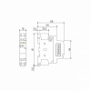 Контактор одномодульный Werkel  W941M16O