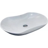 Раковина-чаша CeramaLux 9175 66x42 см, накладная, белый