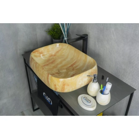 Раковина 56x42 см GID Stone Edition Mnc185