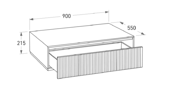 Тумба под раковину Salini Armonia 90 27A.2.900.215.02.0 никель