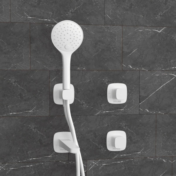 Душевой комплект WasserKRAFT Saale A9551.266.316.328.156.155 белый