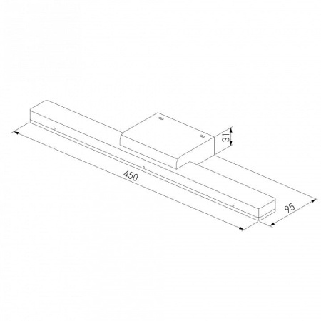 Подсветка для зеркала Elektrostandard Protect a052871
