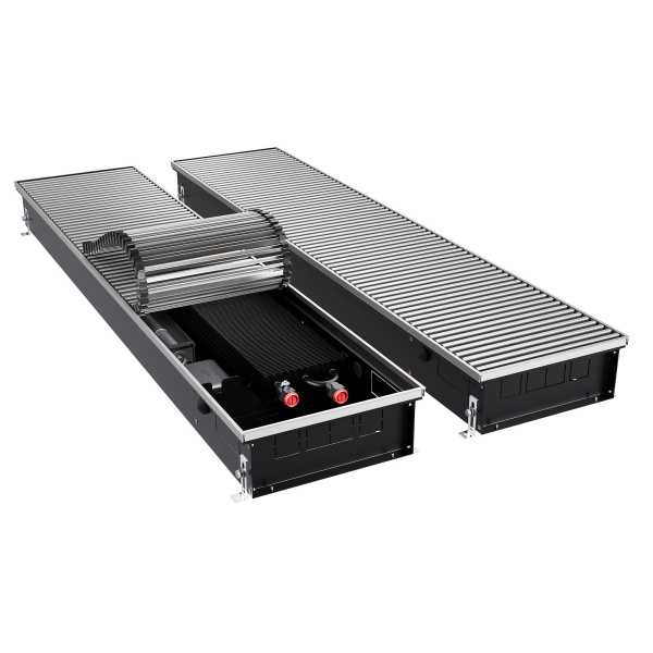 Конвектор внутрипольный Royal Thermo ATRIUM TURBO-110/300/2400-DG-U-NA