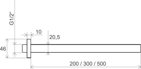 Верхний душ Ravak X07P179