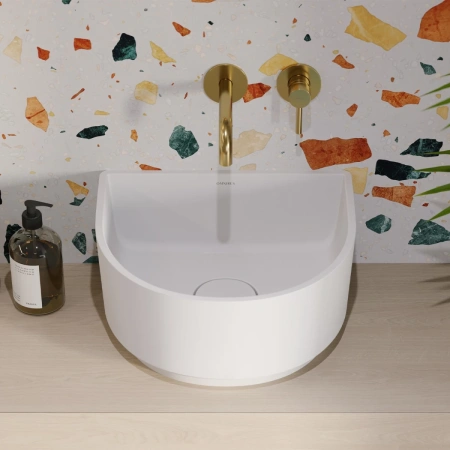 Раковина 42x37 см Omnires Cadence CADENCE420BM