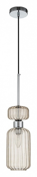 Подвесной светильник Escada Gloss 1141/1S Chrome/Beige