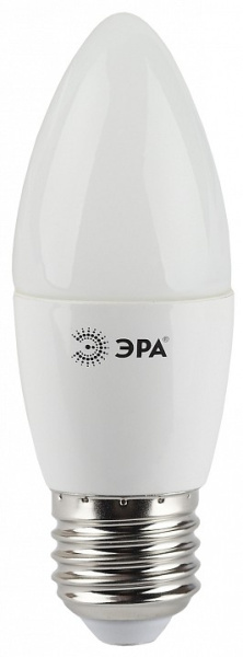 Лампа светодиодная Эра Стандарт E27 7Вт 2700K LED B35-7W-827-E27