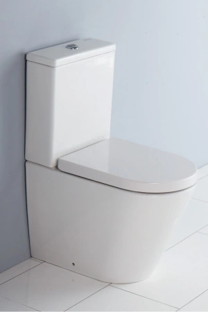 Чаша напольного безободкового унитаза BelBagno Flay-R BB007CPR