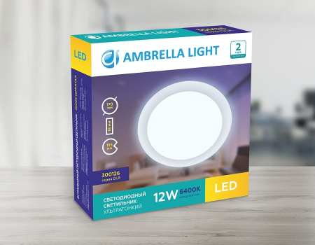 Встраиваемый светильник Ambrella Light DLR 300126