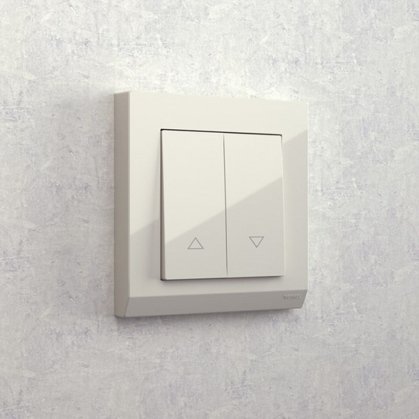 Выключатель для жалюзи Werkel слоновая кость W1124503