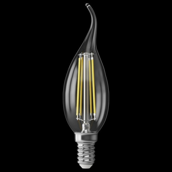 Лампа светодиодная Voltega Candle wind 9W Graphene E14 7Вт 4000K 7133