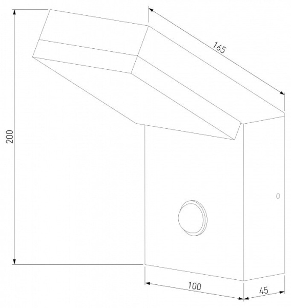 Накладной светильник Elektrostandard Sensor a053947