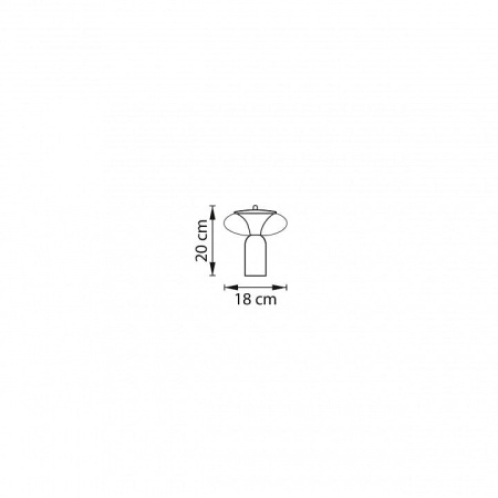 Настольная лампа декоративная Lightstar Palermo 612917