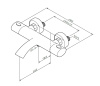 Смеситель для ванны AM.PM Sense F7550064