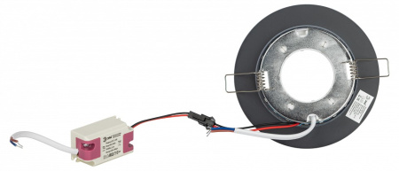 Встраиваемый светильник Эра DK LD51 BK