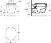 Подвесной унитаз Ideal Standard Connect E803501