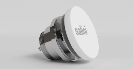 Донный клапан Salini 166302M белый матовый