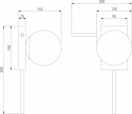 Бра Eurosvet Fredo 40036/1 белый