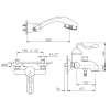 Смеситель для душа Nicolazzi Signal 3401CR20