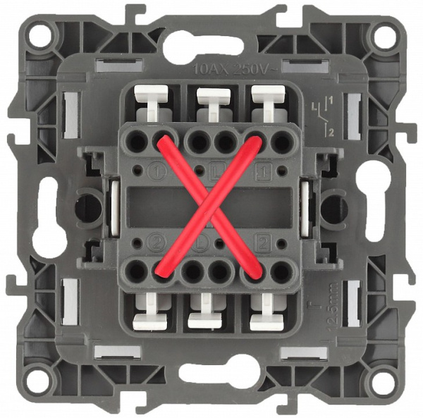 Переключатель одноклавишный без рамки Эра Эра 12 12-1108-04