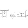 Биде напольное Villeroy&Boch O.novo 54610001