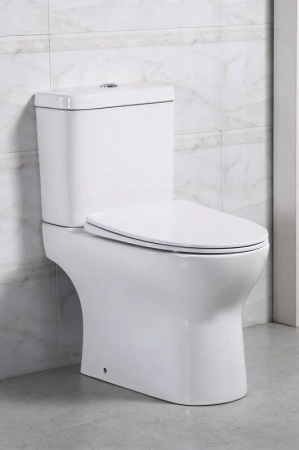 Чаша для унитаза-компакта BelBagno Steam BB130CPR безободковая