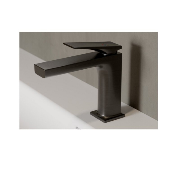 Смеситель для раковины Kludi Decus 542893975 черный матовый